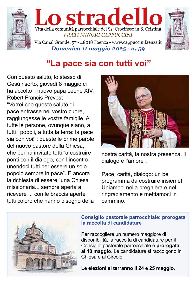 Lo Stradello n. 59 - 11 maggio 2025