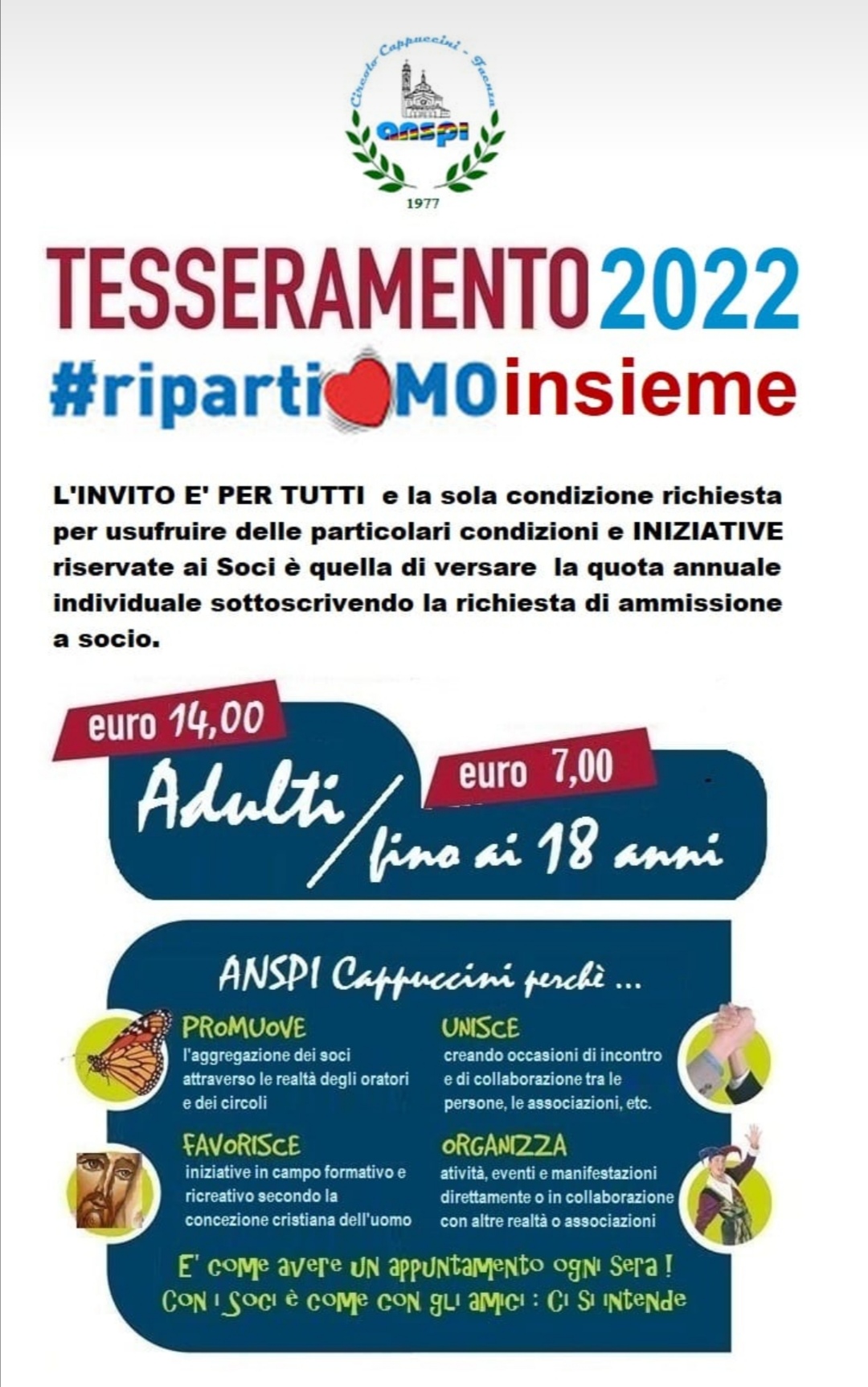 Tesseramento 2022